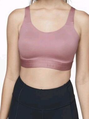 Lululemon Fine Form Bra Sz C36 Vtg Mauve Convertible Lightly Padded No Underwire